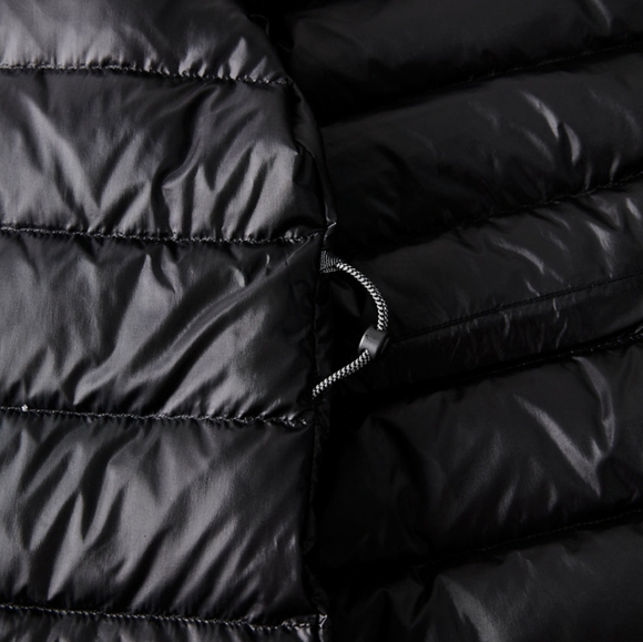 Aritzia TNA Oslo black down parka jacket - Picture 2 of 9